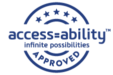 Access=Ability Stamp of Approval logo